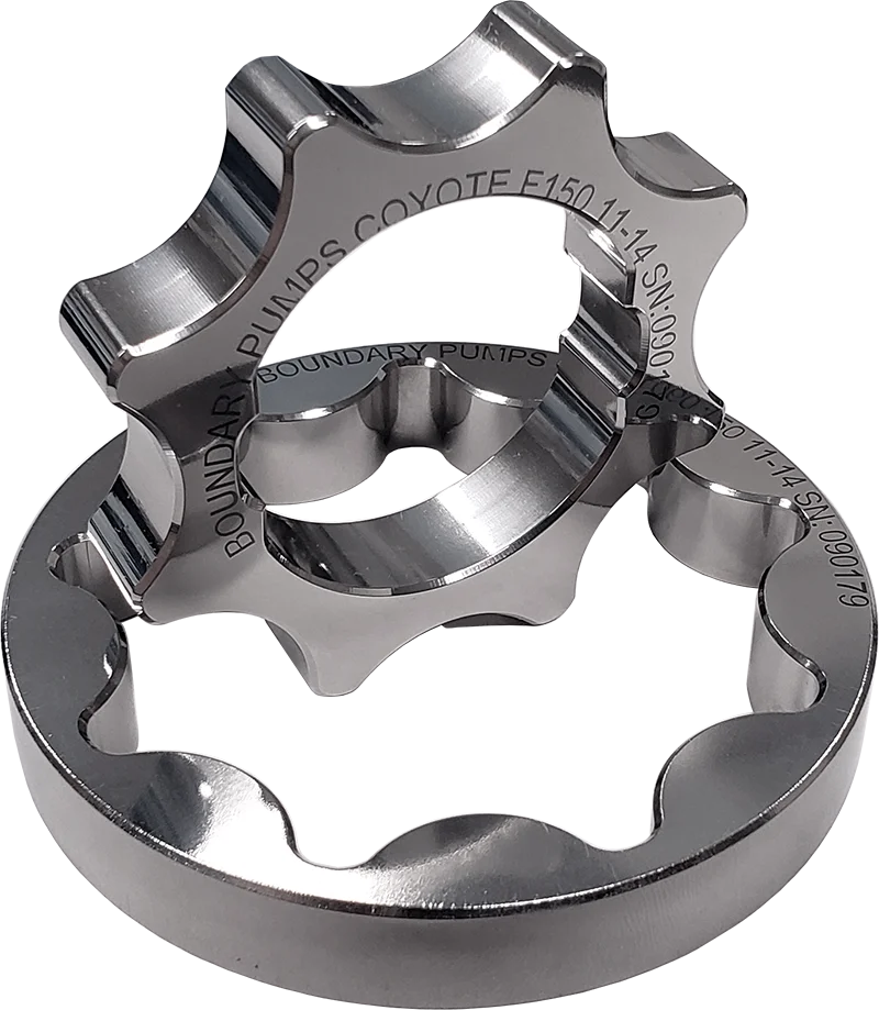 Boundary 11-14 Ford F150 / 18-20 Ford F150 Coyote V8 Billet Oil Pump Gear - Side View