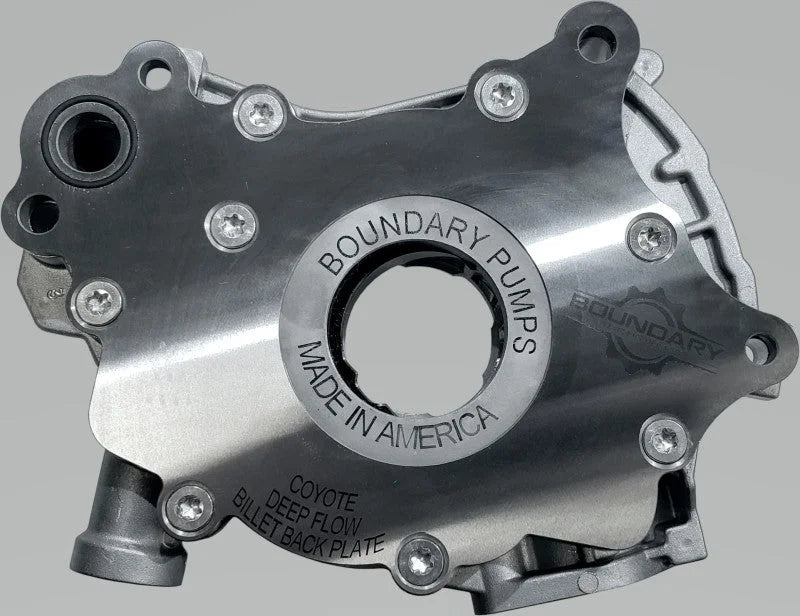Boundary 11-17 Ford Coyote (All Types) V8 Oil Pump Assembly Vane Ported MartenWear Treated Gear - Detail View