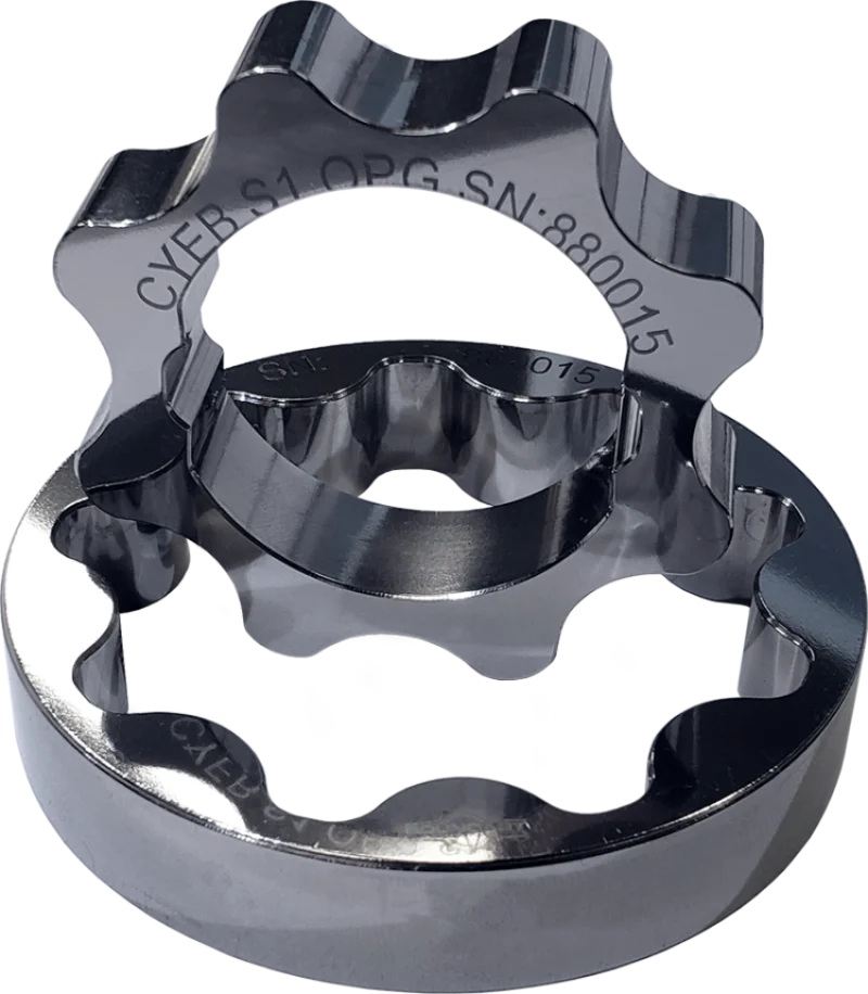 Boundary 15-17 Ford Cyclone/Ecoboost 2.7L/3.5L/3.7L V6 Billet Oil Pump Gear - Side View