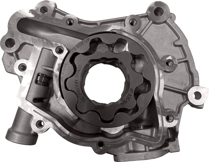 Boundary 18-23 Ford Mustang GT/F150 V8 MartenWear Treated Oil Pump Assembly w/Billet Back Plate - Main Product View