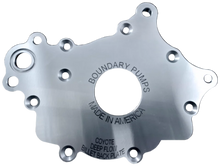 Load image into Gallery viewer, Boundary 2011+ Ford Coyote (All Types) V8 Billet Pump Plate - Main Product View