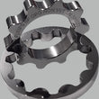 Load image into Gallery viewer, Boundary 91.5-00 Ford/Mazda BP Non-VVT I4 Billet Oil Pump Gear - Side View