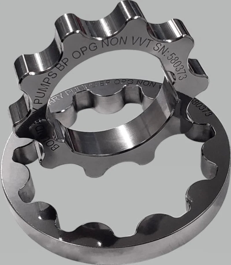 Boundary 91.5-00 Ford/Mazda BP Non-VVT I4 Billet Oil Pump Gear - Side View