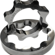 Load image into Gallery viewer, Boundary 99-00 Ford Mod Motor V8 2V 4.6L MartenWear Treated Billet Oil Pump Gear - Main Product View