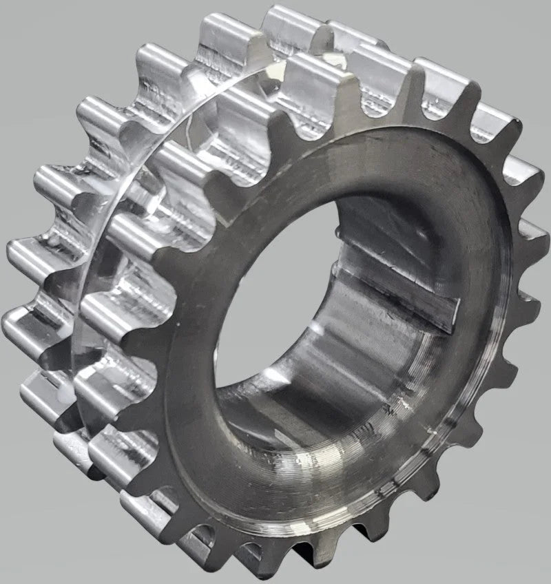 Boundary 99-05 Ford Modular Motor 4V V8 Billet Crankshaft Timing Sprocket - Side View