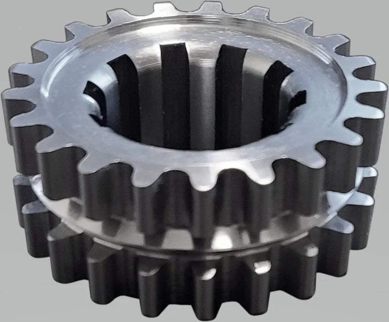 Boundary 99-05 Ford Modular Motor 4V V8 Billet Crankshaft Timing Sprocket w/Adjustable Keyway - Side View