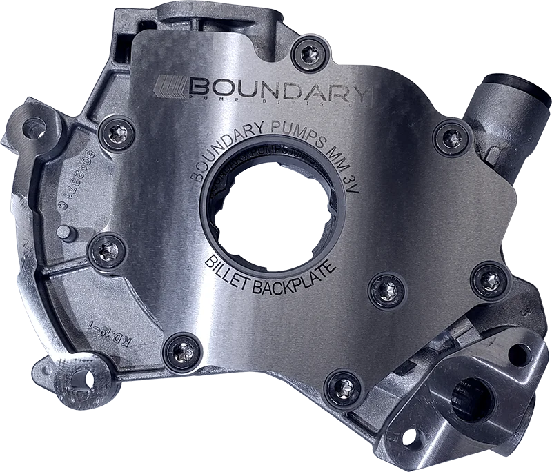 Boundary 99-15 Ford Modular Motor (All Types) V8 Oil Pump Assembly - Side View