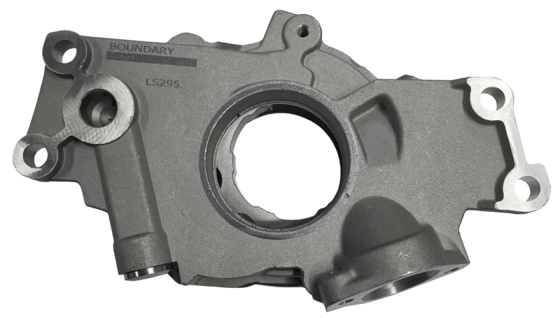 Boundary Chevrolet LS1 4.8L/5.3L/5.7L/6.0L Billet Std Flow Vane Ported MartenWear Oil Pump Assembly - Detail View