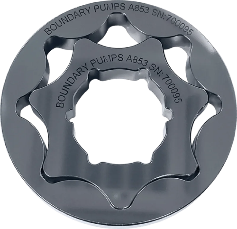 Boundary Dodge SRT4 A853 I4 2.4L High Flow MartenWear Treated Billet Oil Pump Gear - Main Product View
