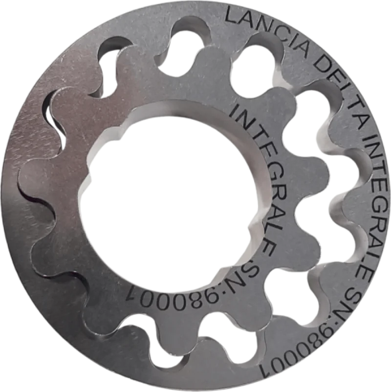 Boundary Lancia Delta I4 Billet Oil Pump Gear - Side View