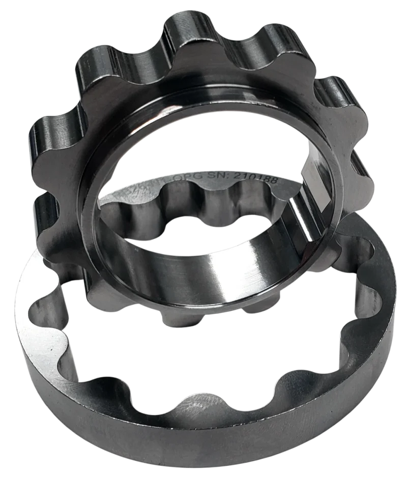 Boundary Nissan RB26DETT N1 2.6L Billet Oil Pump Gear - Side View