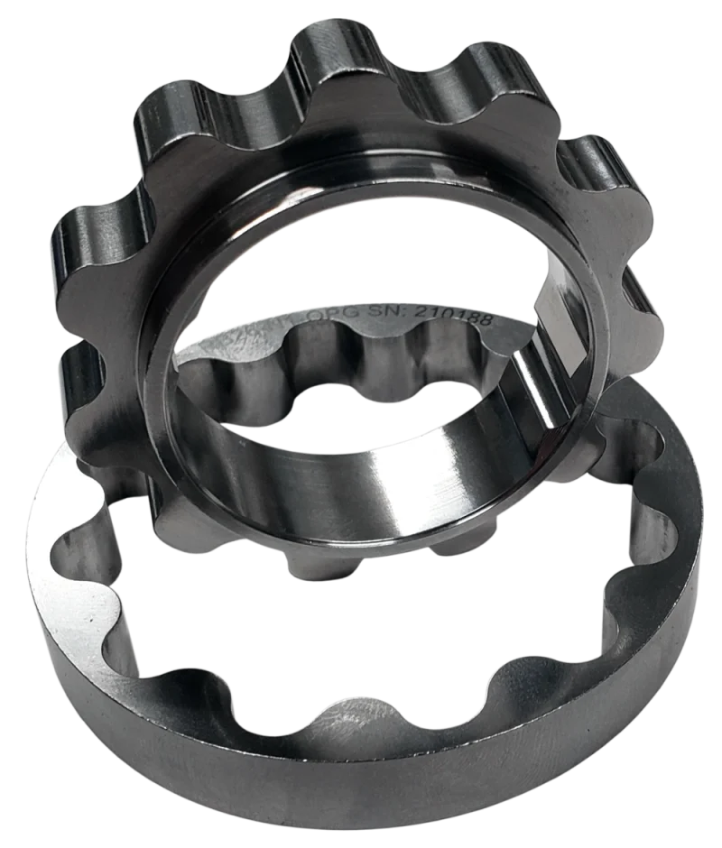 Boundary Nissan RB26DETT N1 2.6L Billet Oil Pump Gear MartenWear Treated - Side View
