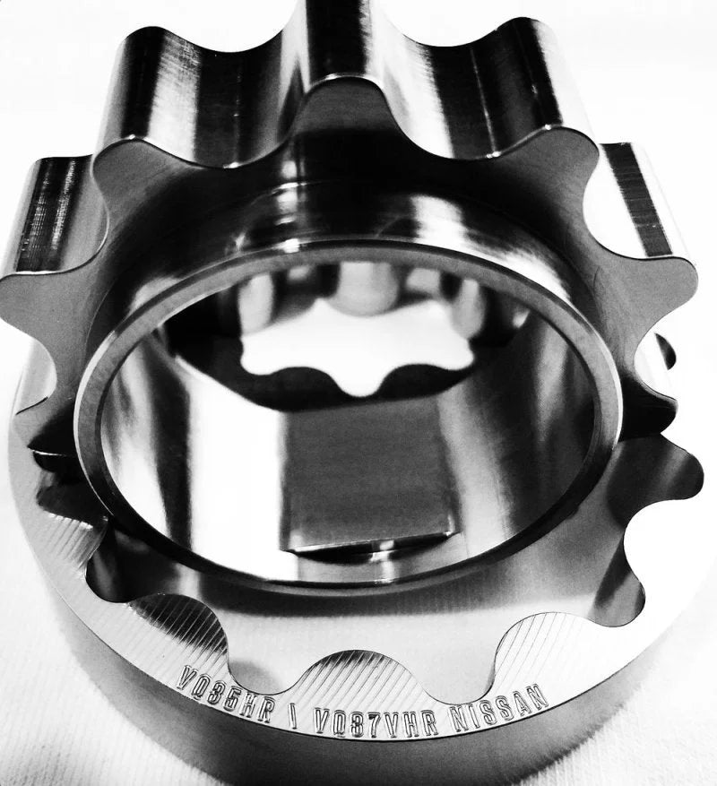 Boundary Nissan VQ 3.5L DE Billet Oil Pump Gear - Side View