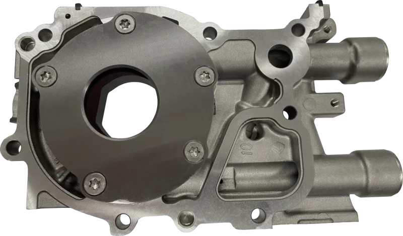 Boundary Subaru EJ 12mm Billet Gear High Flow Shark Tooth MartenWear Treated Oil Pump Assembly - Side View