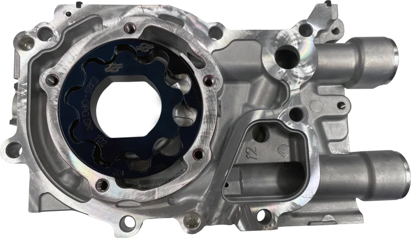 Boundary Subaru EJ 12mm Billet Gear High Flow Shark Tooth MartenWear Treated Oil Pump Assembly - Detail View
