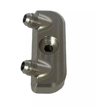 Load image into Gallery viewer, Bowler Performance Transmission GM 6L80E Cooler Manifold Set Converts To -6 Black 2410003