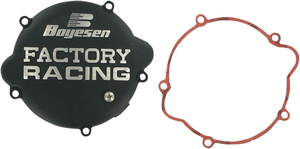 Boyesen Clutch Cover - Black - Husqvarna/KTM CC-46B - Main Product View