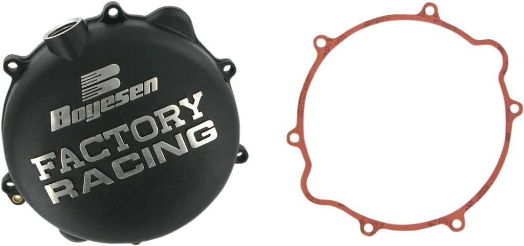 Boyesen Clutch Cover - Black - KTM CC-42B - Main Product View