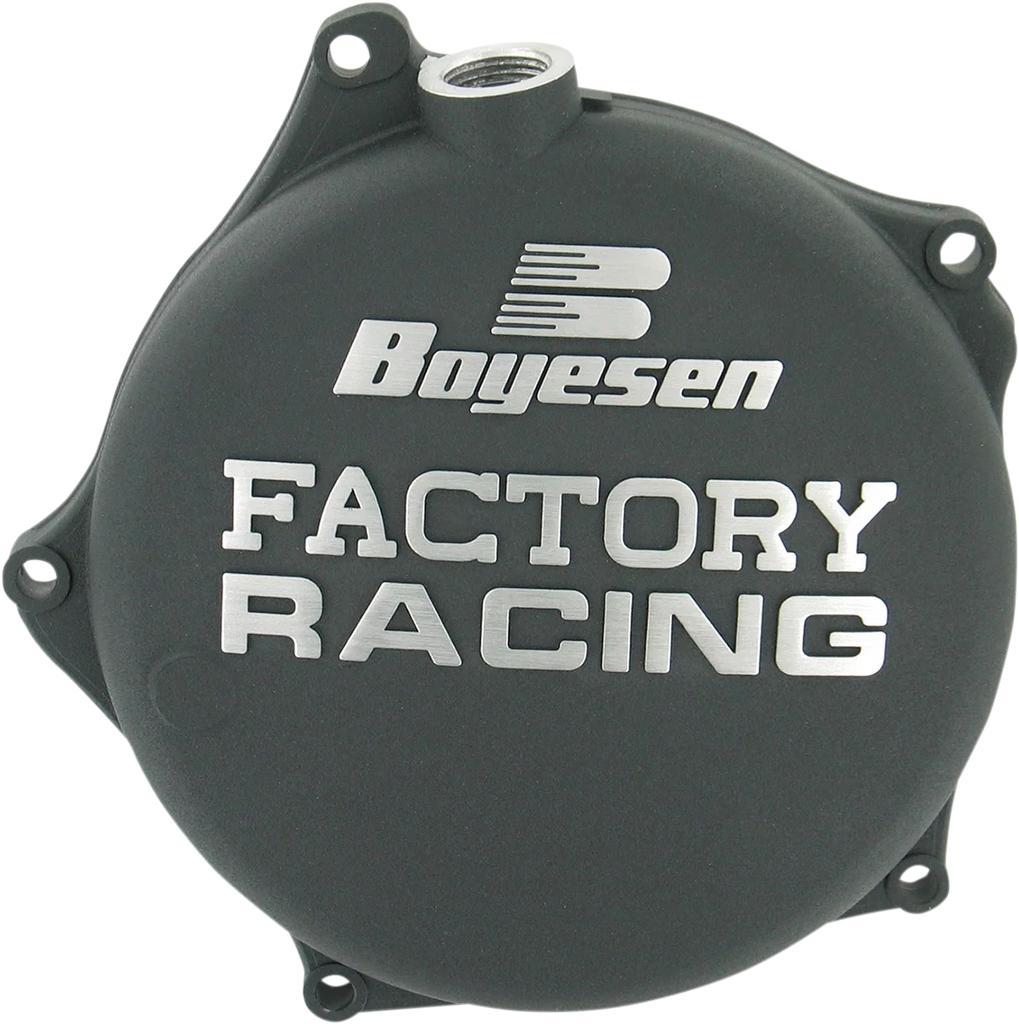 Boyesen Clutch Cover - Black - Kawasaki CC-17AB - Main Product View