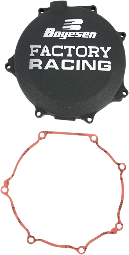 Boyesen Clutch Cover - Black - Kawasaki CC-18B - Main Product View