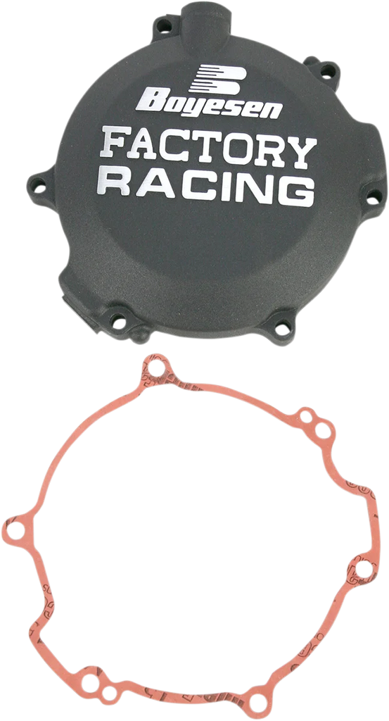 Boyesen Clutch Cover - Black - Kawasaki/Suzuki CC-10B - Main Product View