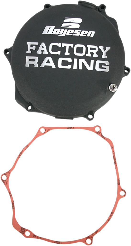 Boyesen Clutch Cover - Black - Suzuki CC-26AB - Main Product View