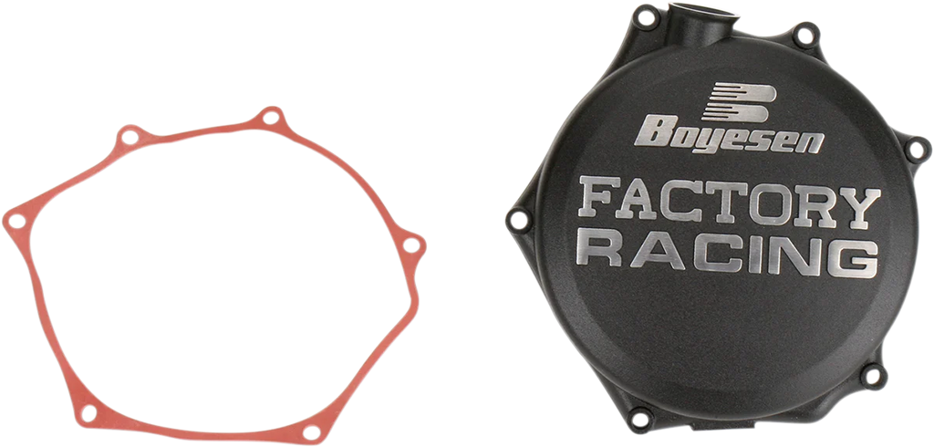 Boyesen Clutch Cover - Black - Suzuki CC-27AB - Main Product View
