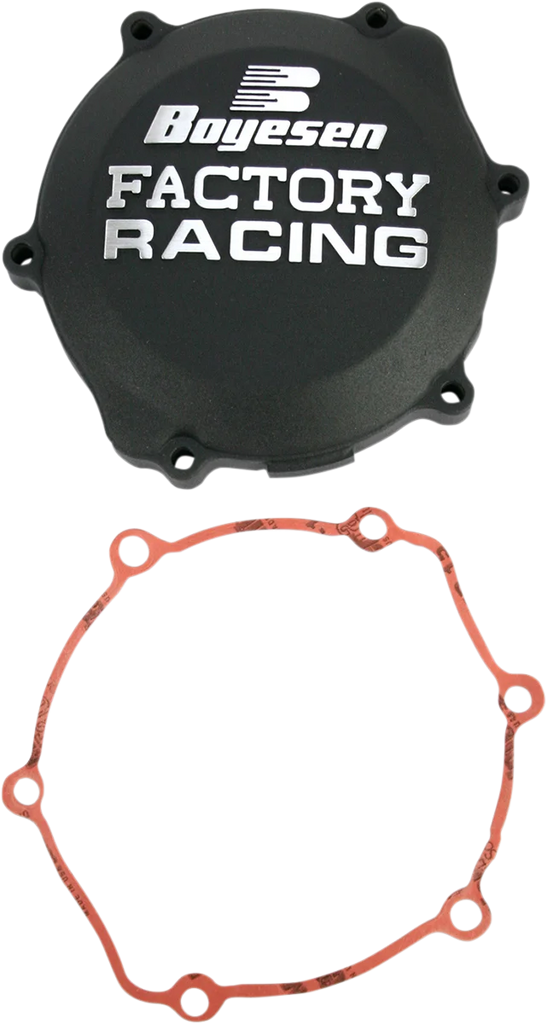 Boyesen Clutch Cover - Black - Yamaha CC-30B - Main Product View