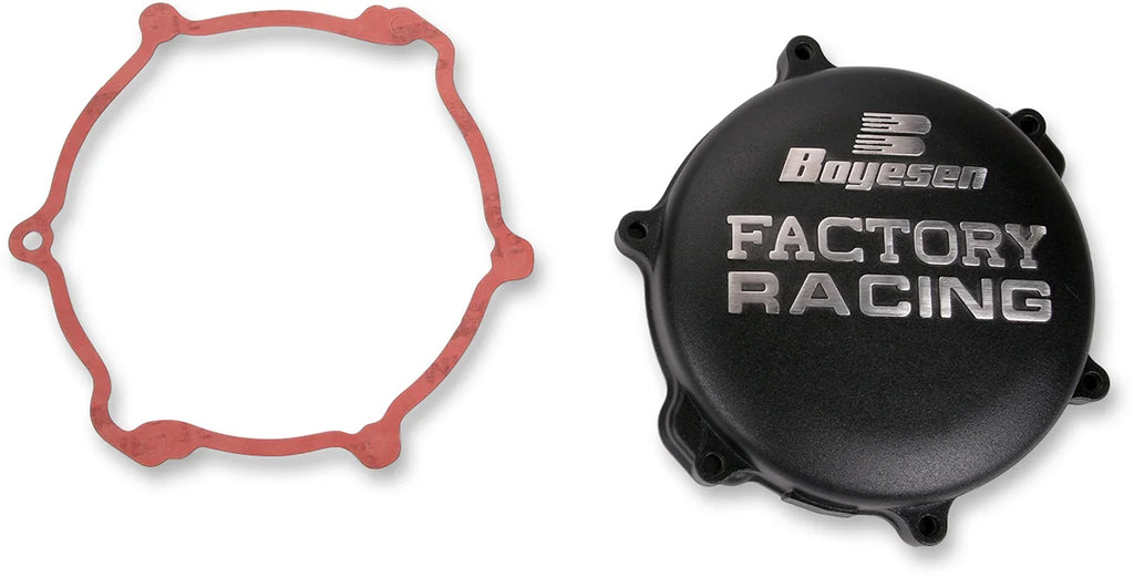 Boyesen Clutch Cover - Black - Yamaha CC-33B - Main Product View