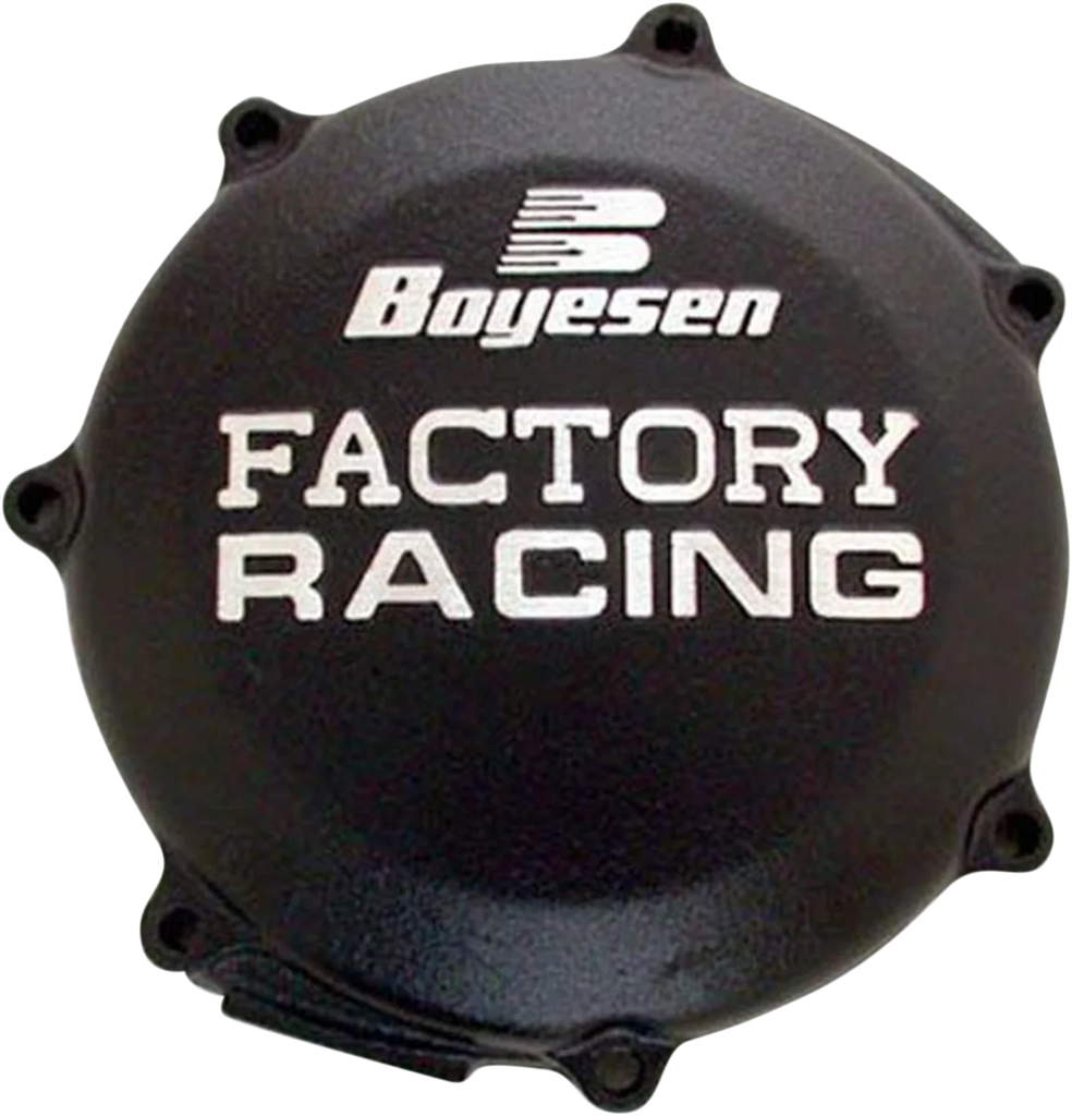 Boyesen Clutch Cover - Black - Yamaha CC-37AB - Main Product View