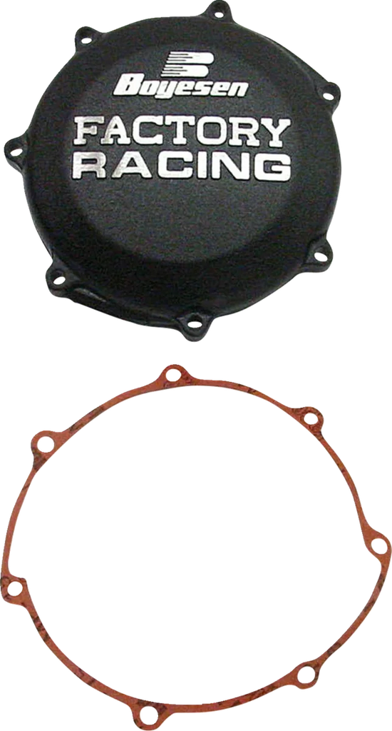 Boyesen Clutch Cover - Black - Yamaha CC-37B - Main Product View