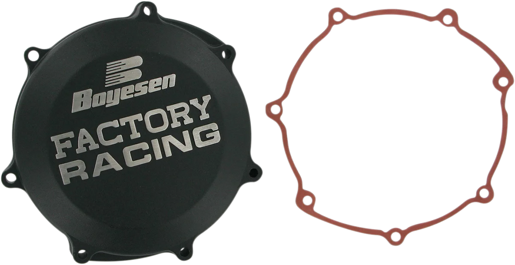 Boyesen Clutch Cover - Black - Yamaha CC-38AB - Main Product View