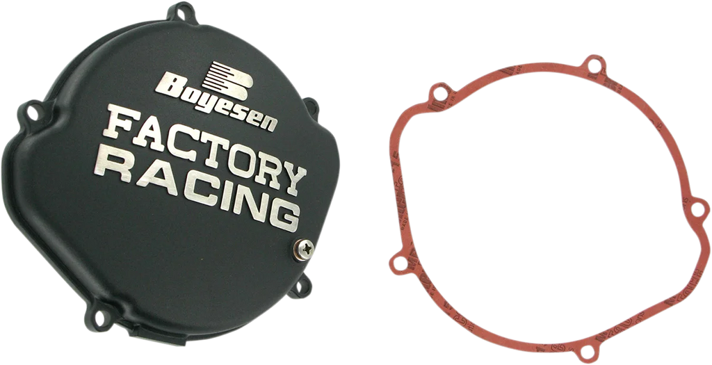 Boyesen Clutch Cover - Black fits Honda - Main Product View