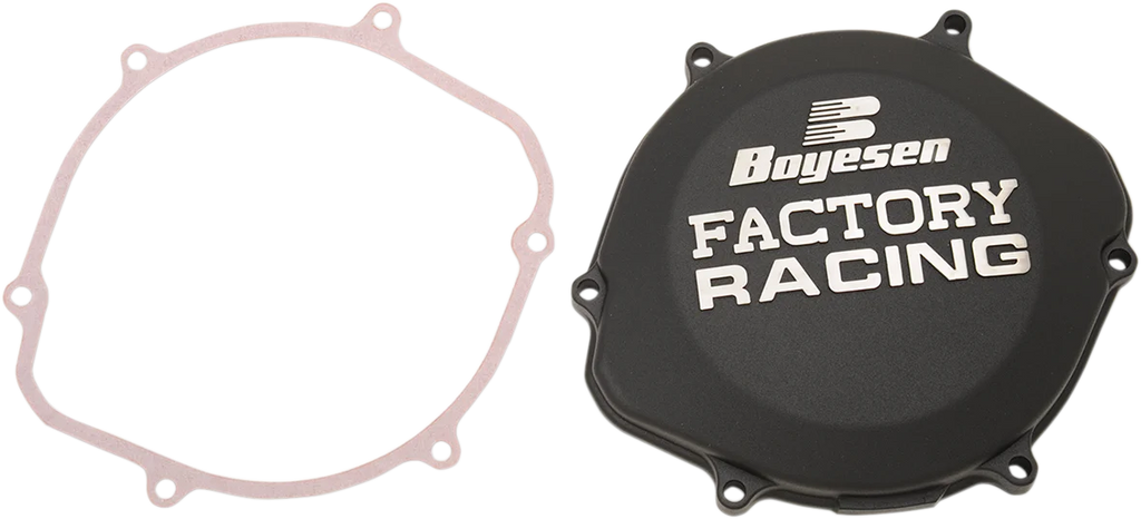 Boyesen Clutch Cover - Black fits Honda - Main Product View