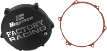 Load image into Gallery viewer, Boyesen Clutch Cover - Black fits Kawasaki - Main Product View