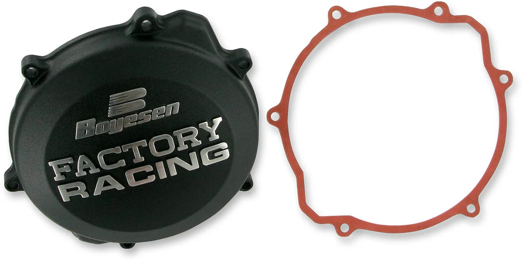Boyesen Clutch Cover - Black fits Yamaha - Main Product View