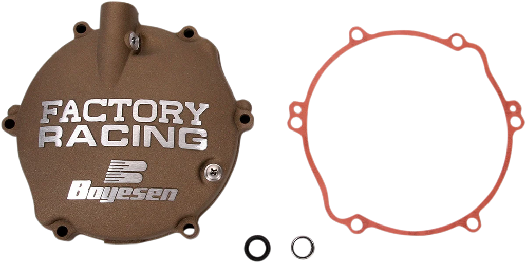 Boyesen Clutch Cover - Magnesium - Yamaha CC-31M - Side View