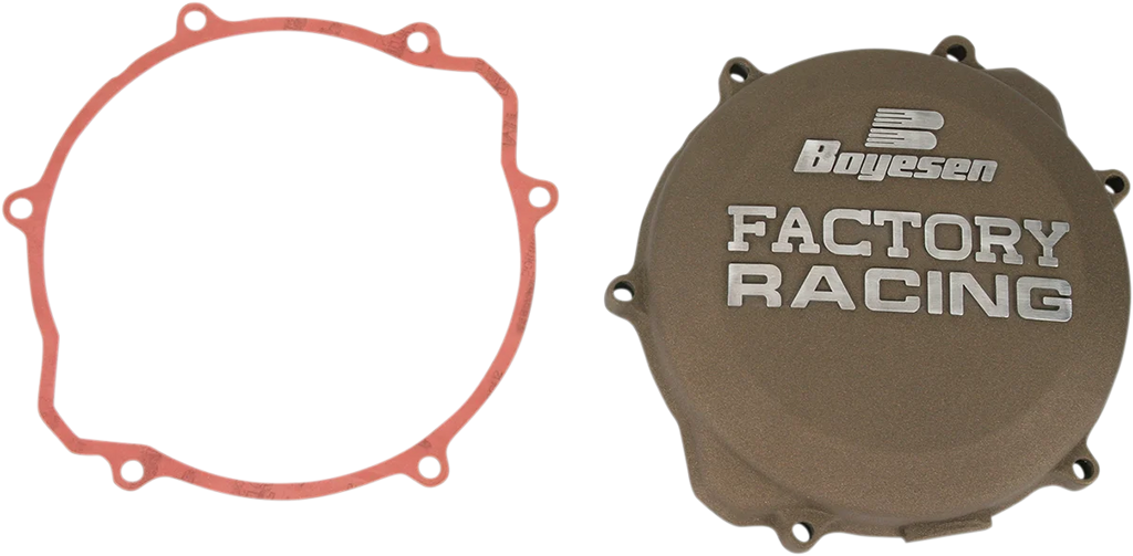 Boyesen Clutch Cover - Magnesium - Yamaha CC-32AM - Main Product View