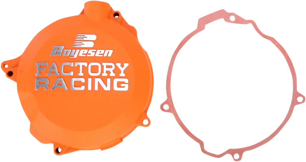 Boyesen Clutch Cover - Orange - KTM CC-41O - Main Product View