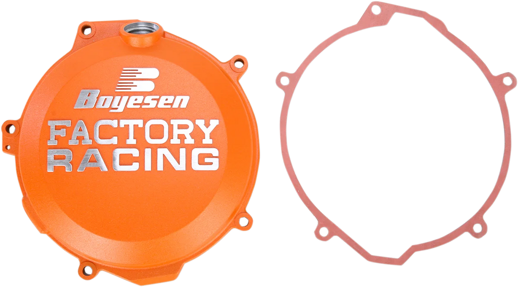 Boyesen Clutch Cover - Orange - KTM CC-44AO - Main Product View