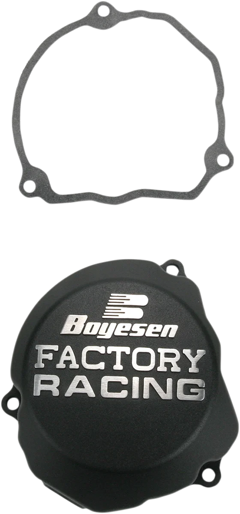 Boyesen Ignition Cover - Black - Husqvarna/KTM SC-46B - Main Product View