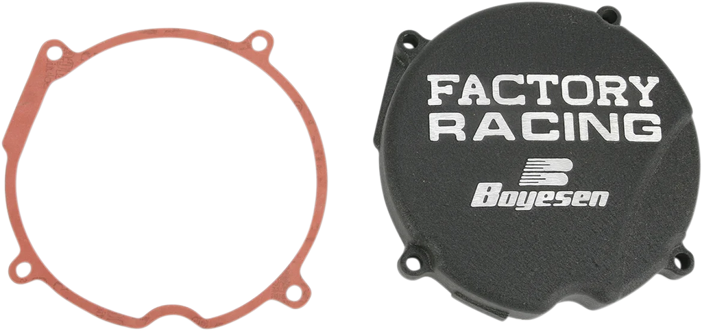 Boyesen Ignition Cover - Black fits Honda CR500R - Main Product View