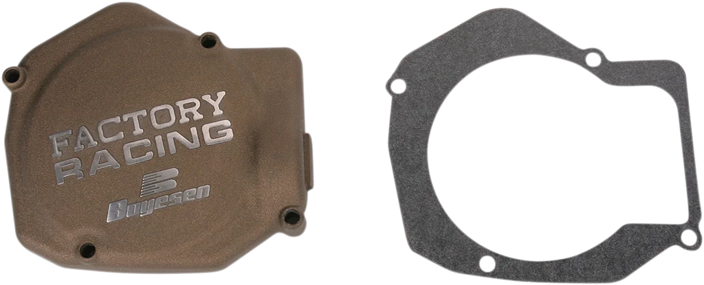 Boyesen Ignition Cover - Magnesium - Honda CR125R SC-01AM - Main Product View