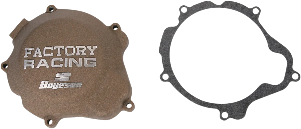 Boyesen Ignition Cover - Magnesium - Kawasaki KX250 SC-12M - Main Product View