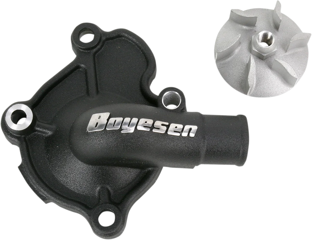 Boyesen Impeller/Waterpump Cover - Black - Honda WPK-07AB - Main Product View