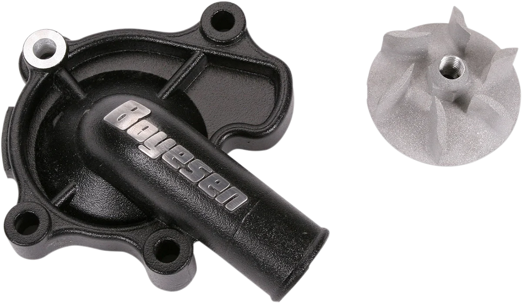 Boyesen Impeller/Waterpump Cover - Black - Honda WPK-07B - Main Product View