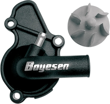 Load image into Gallery viewer, Boyesen Impeller/Waterpump Cover - Black - Honda WPK-08B - Main Product View