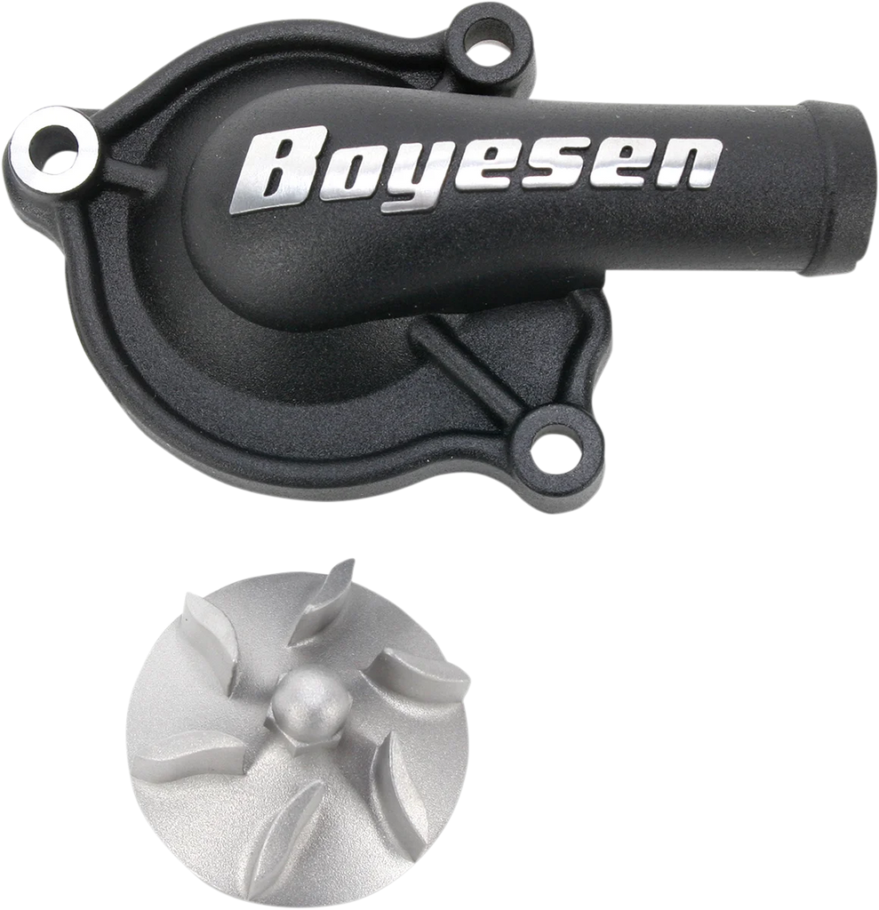 Boyesen Impeller/Waterpump Cover - Black - Honda WPK06AB - Main Product View