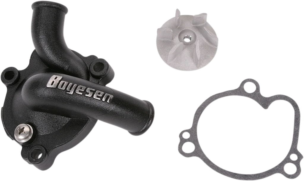Boyesen Impeller/Waterpump Cover - Black - Kawasaki WPK-12B - Main Product View