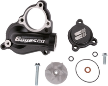 Load image into Gallery viewer, Boyesen Impeller/Waterpump Cover - Black - Kawasaki/Suzuki WPK-17B - Main Product View